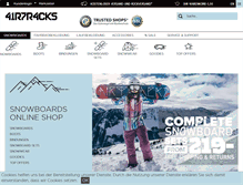 Tablet Screenshot of airtracks.de
